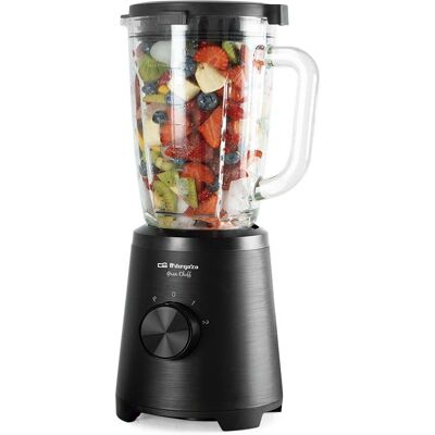 Orbegozo BV 15300 Licuadora 1,75 L - Potencia, Vaso de Cristal, Hojas de Acero Orbegozo BV 15300 Licuadora 1,75 L - Potencia, Vaso de Cristal, Hojas de Acero