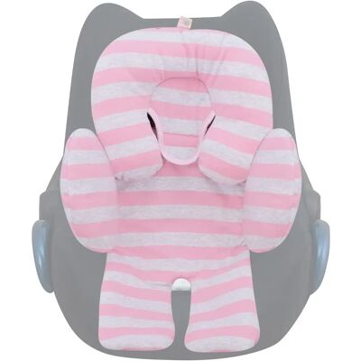 Jyoko - Coussin réducteur universel - Rose - 2pc - Réducteur de siège auto - Publicité Jyoko - Coussin réducteur universel - Rose - 2pc - Réducteur de siège auto - Publicité