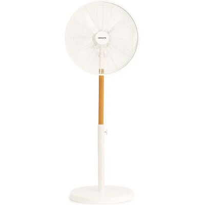 CREATE AIR STAND WOOD - Ventilateur Style Vintage - 3 Vitesses - Publicité CREATE AIR STAND WOOD - Ventilateur Style Vintage - 3 Vitesses - Publicité
