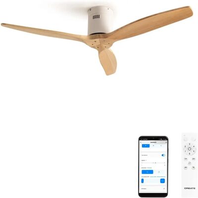 CREATE Windcalm dc - Ventilateur de plafond 6 vitesses - Silencieux - Option lumière - Publicité CREATE Windcalm dc - Ventilateur de plafond 6 vitesses - Silencieux - Option lumière - Publicité