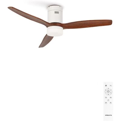 Create Windcalm Dc - Ventilateur de plafond silencieux 40W Ø132cm - 6 Vitesses - Publicité Create Windcalm Dc - Ventilateur de plafond silencieux 40W Ø132cm - 6 Vitesses - Publicité