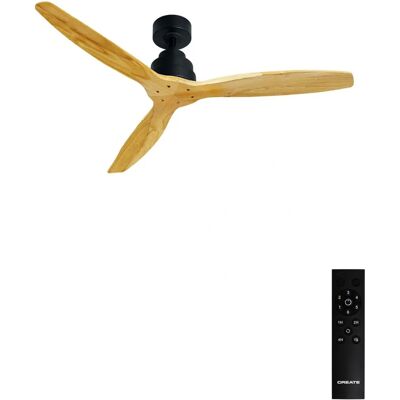 Create Windstylance Dc Ventilador de Techo - Silencioso 40W Ø132cm - Aspas de Madera Create Windstylance Dc Ventilador de Techo - Silencioso 40W Ø132cm - Aspas de Madera