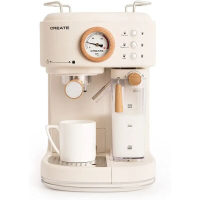CREATE Máquina de espresso Thera Matt Pro - Beige CREATE Máquina de espresso Thera Matt Pro - Beige