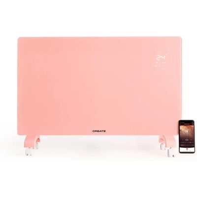 Create Warm Crystal 2500w - Convector Eléctrico de Cristal con WiFi Create Warm Crystal 2500w - Convector Eléctrico de Cristal con WiFi