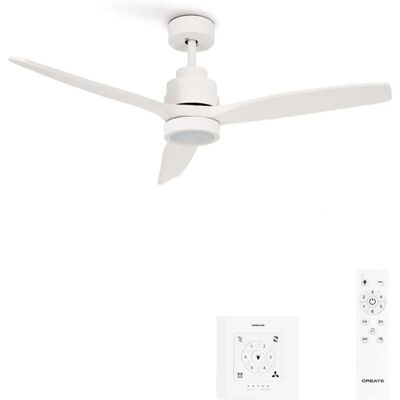 Create Windstylance dc - Ventilateur de plafond silencieux 40W Ø132cm avec lumière - Publicité Create Windstylance dc - Ventilateur de plafond silencieux 40W Ø132cm avec lumière - Publicité