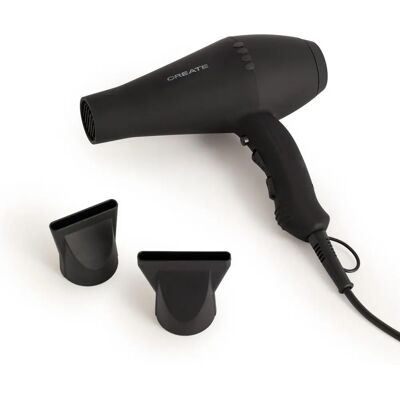 Create Hair Styler 2100 - Sèche-cheveux - 2100W - Noir - Publicité Create Hair Styler 2100 - Sèche-cheveux - 2100W - Noir - Publicité