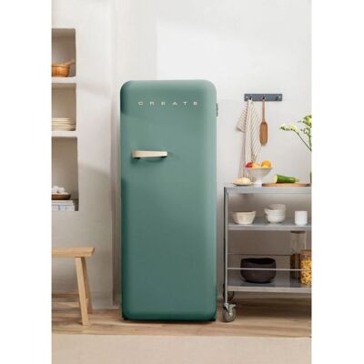Create 281L Frigo Style Rétro Vintage - Réfrigérateur - Publicité Create 281L Frigo Style Rétro Vintage - Réfrigérateur - Publicité