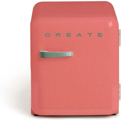CREATE Fridge Retro 48L - Orange - 50 cm - Fridge - Publicité CREATE Fridge Retro 48L - Orange - 50 cm - Fridge - Publicité