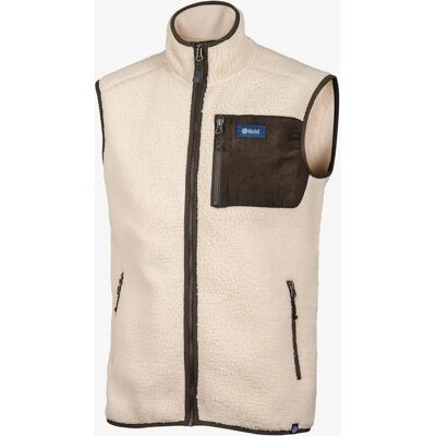 Gilet en fleece blanc Reld Heritage Primrose - gilet - Publicité Gilet en fleece blanc Reld Heritage Primrose - gilet - Publicité