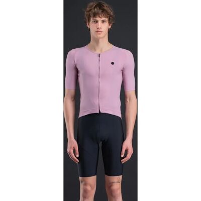 Maillot Finisseur Pro Race V Rose Manche Courte - Style Course - Publicité Maillot Finisseur Pro Race V Rose Manche Courte - Style Course - Publicité