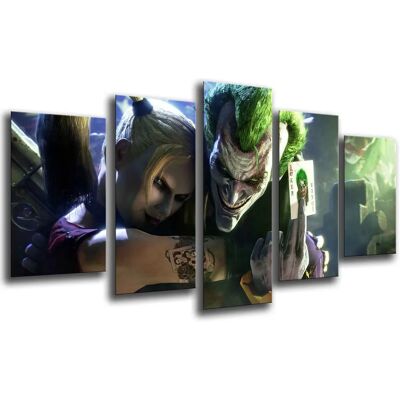 DKORARTE Art mural Joker Batman 165x62cm - Impression en bois DKORARTE Art mural Joker Batman 165x62cm - Impression en bois
