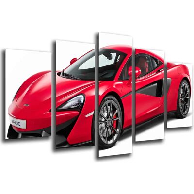 Œuvre murale moderne McLaren 540c Rouge - Décor Œuvre murale moderne McLaren 540c Rouge - Décor