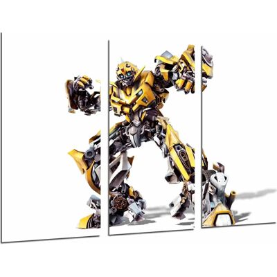 Obraz Transformers Bumblebee - Wydruk na drewnie Obraz Transformers Bumblebee - Wydruk na drewnie