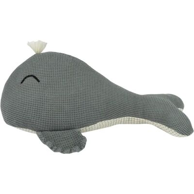 Coussin Baleine en coton bio Wabi Sabi Nobodinoz - Coussins Coussin Baleine en coton bio Wabi Sabi Nobodinoz - Coussins