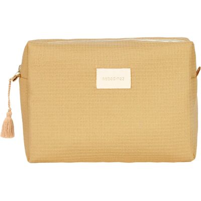Nobodinoz Diva Trousse de Toilette Imperméable Camel Nobodinoz Diva Trousse de Toilette Imperméable Camel