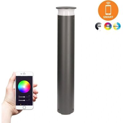Forlight Zip Farol Exterior - IP65 LED RGB 3W Gris Urbano Forlight Zip Farol Exterior - IP65 LED RGB 3W Gris Urbano
