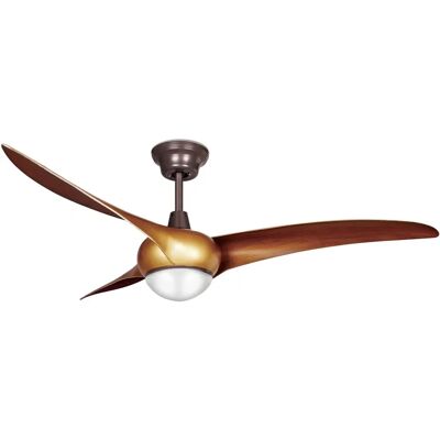 Ventilatore a soffitto Helix Forlight - Effetto Legno, 5-6 Velocità, Telecomando Ventilatore a soffitto Helix Forlight - Effetto Legno, 5-6 Velocità, Telecomando