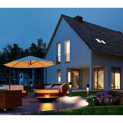 Balise Extérieure Forlight Kala 80cm IP44 GU10 7W - Publicité Balise Extérieure Forlight Kala 80cm IP44 GU10 7W - Publicité
