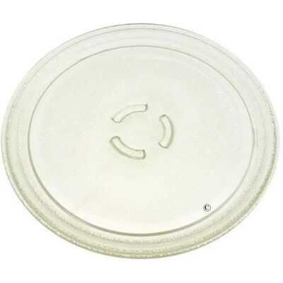 Whirlpool - Plate en Verre pour Micro-ondes - Diamètre 28cm - Publicité Whirlpool - Plate en Verre pour Micro-ondes - Diamètre 28cm - Publicité