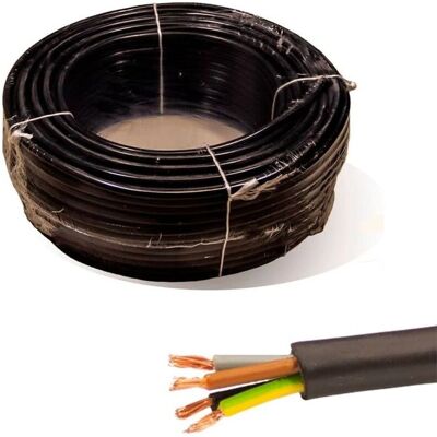 TODOELECTRICO - Rollo 100m - 4x1mm² - Cable Eléctrico TODOELECTRICO - Rollo 100m - 4x1mm² - Cable Eléctrico