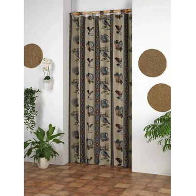 Cortina Perdiz Multicolor TODOPARAMICASA - Decoração de porta Cortina Perdiz Multicolor TODOPARAMICASA - Decoração de porta