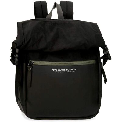 Sac à Dos Pepe Jeans - Modèle 7142421 Polyester Décontracté Noir - Sac à Dos - Publicité Sac à Dos Pepe Jeans - Modèle 7142421 Polyester Décontracté Noir - Sac à Dos - Publicité