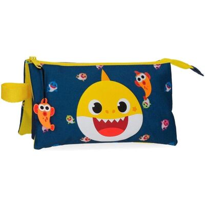 Estuche Baby Shark My Good Friend Disney - 3 compartimentos - 22x12x5cm Estuche Baby Shark My Good Friend Disney - 3 compartimentos - 22x12x5cm