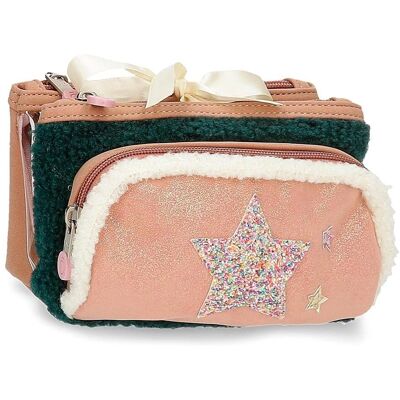 Enso Modell 9184121 - Kulturtasche - Glitzerstern-Design Enso Modell 9184121 - Kulturtasche - Glitzerstern-Design