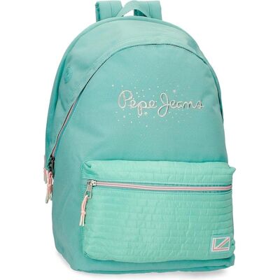 Pepe Jeans Jane Rucksack Blau - Casual Polyester Pepe Jeans Jane Rucksack Blau - Casual Polyester