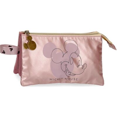 Joumma Bags Mickey Pink Federtasche - 22x12x5cm - Unisex Kinder Mode Joumma Bags Mickey Pink Federtasche - 22x12x5cm - Unisex Kinder Mode