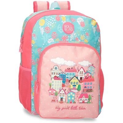 Sac à Dos Rose Roll Road pour Enfants - Sac à dos scolaire Sac à Dos Rose Roll Road pour Enfants - Sac à dos scolaire