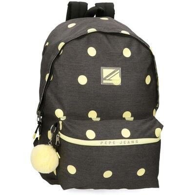 Sac à dos Pepe Jeans Leire - Compatible trolley - Décontracté - Polyester - Publicité Sac à dos Pepe Jeans Leire - Compatible trolley - Décontracté - Polyester - Publicité