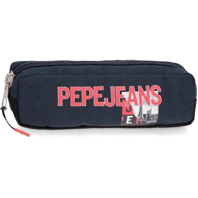 Pepe Jeans Dikran Marine Case - Casual Polyester Navy - Pencil Case Pepe Jeans Dikran Marine Case - Casual Polyester Navy - Pencil Case