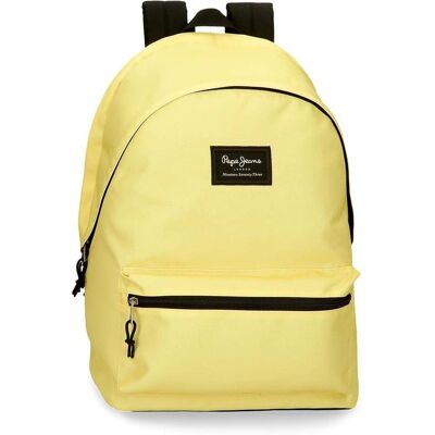 Pepe Jeans Unisex Jasnożółty Plecak - Casual Akcesoria Pepe Jeans Unisex Jasnożółty Plecak - Casual Akcesoria