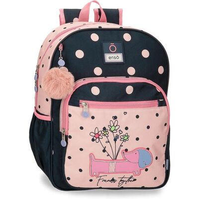Enso Modèle 9432221 - Sac à dos scolaire rose décontracté Enso Modèle 9432221 - Sac à dos scolaire rose décontracté