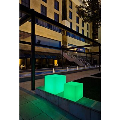 Luce Decorativa CUBY 40 cm di Newgarden - Resistente all'Esterno LED Solare Luce Decorativa CUBY 40 cm di Newgarden - Resistente all'Esterno LED Solare