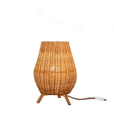 Moovere Saona Handgewebte Naturfaser Tischlampe - Tischlampe Moovere Saona Handgewebte Naturfaser Tischlampe - Tischlampe