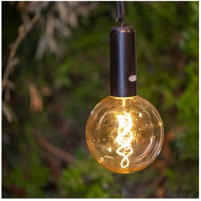 Licht-trend Edy G125 Bombilla Recargable Negra - Luz Cálida Licht-trend Edy G125 Bombilla Recargable Negra - Luz Cálida