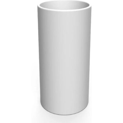 Macetero Alto Redondo Blanco Moovere - 40cm Macetero Alto Redondo Blanco Moovere - 40cm