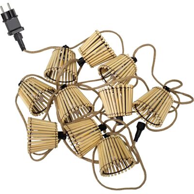 New Garden Okinawa Lichterkette - 8m Bambus Jute Outdoor New Garden Okinawa Lichterkette - 8m Bambus Jute Outdoor