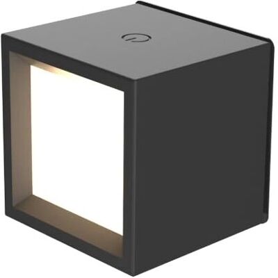 New Garden Box 8 Wiederaufladbare Schwarze Innenraum Wandlampe New Garden Box 8 Wiederaufladbare Schwarze Innenraum Wandlampe