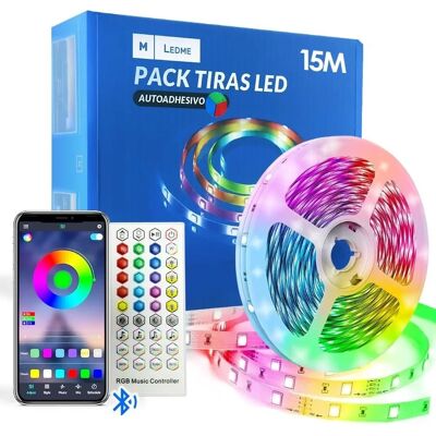 Ruban LED RGB M LEDME - 15m - Éclairage intérieur Ruban LED RGB M LEDME - 15m - Éclairage intérieur