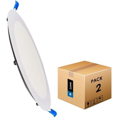 Ninguno IluminaShop - Downlight Panel LED Circular II 20W 2000LM - Kleurtemperatuur Ninguno IluminaShop - Downlight Panel LED Circular II 20W 2000LM - Kleurtemperatuur