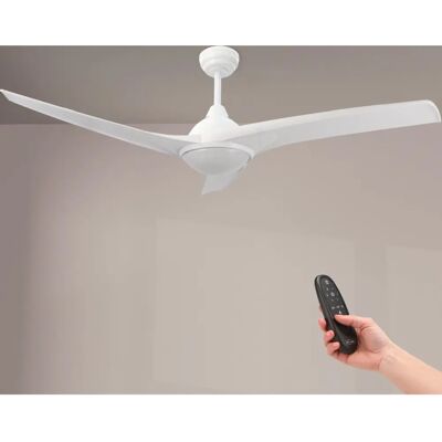 Iluminashop Ventilateur de Plafond Blanc avec LED 24W - Ventilateur Iluminashop Ventilateur de Plafond Blanc avec LED 24W - Ventilateur