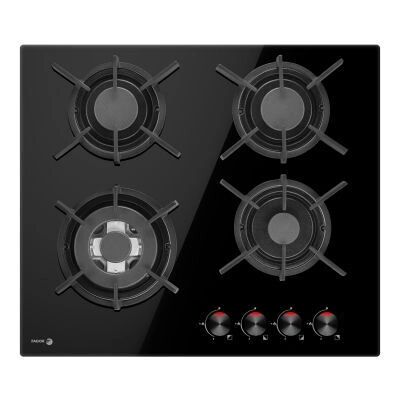 Fagor 3cfi-4glspb Piano Cottura a Gas Nero - Cucina a Gas Fagor 3cfi-4glspb Piano Cottura a Gas Nero - Cucina a Gas