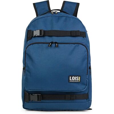 Lois Jeans unisex - Sac à dos avec Usb - 305437-02 - Sac à dos Casual - Publicité Lois Jeans unisex - Sac à dos avec Usb - 305437-02 - Sac à dos Casual - Publicité