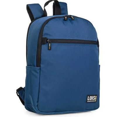 Mochila Lois Jeans - 305436-02 Casual Denim Nylon Navy Mochila Lois Jeans - 305436-02 Casual Denim Nylon Navy