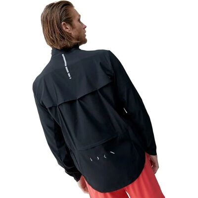 Born Living Yoga Nyasa Giacca Nera Antivento - Sport Born Living Yoga Nyasa Giacca Nera Antivento - Sport