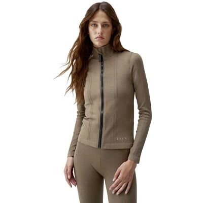 Felpa con zip marrone di Born Living Yoga - Tipo di Prodotto Felpa con zip marrone di Born Living Yoga - Tipo di Prodotto