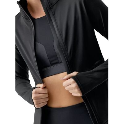 Veste de Sport Noire Born Living Yoga - Publicité Veste de Sport Noire Born Living Yoga - Publicité
